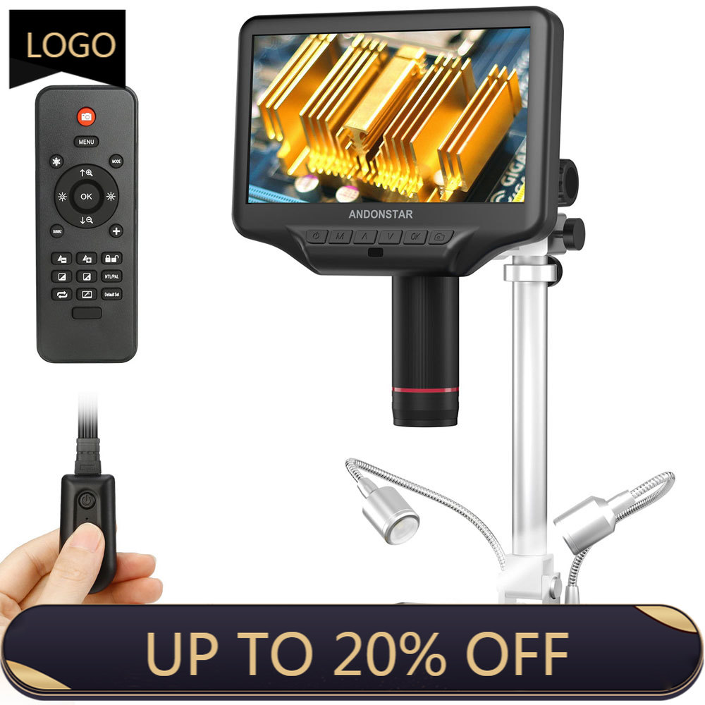 Digital Microscope With Screen 7 Inch - Microscopio Digital Andonstar AD407 PRO con
