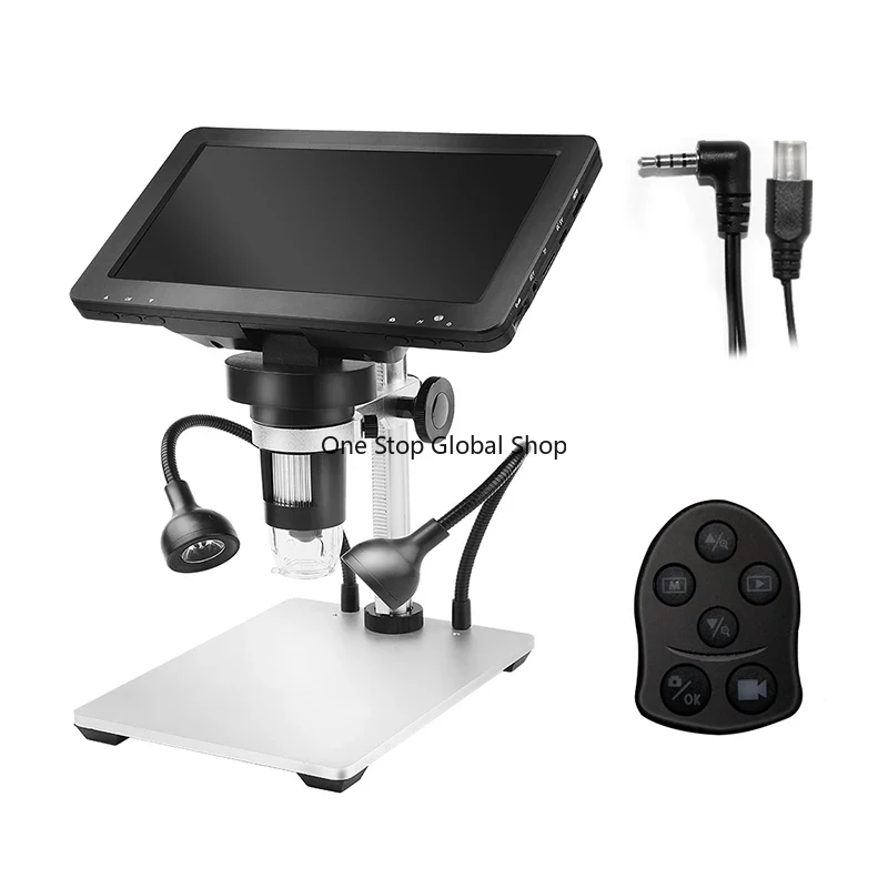 Digital Microscope With Screen 7 Inch - Microscopio 1200X con Pantalla de 7