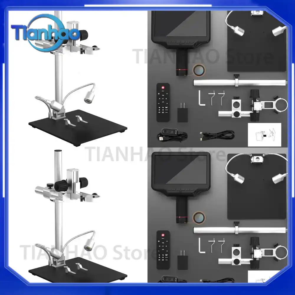 Digital Microscope With Screen 7 Inch - Microscopio Digital con Pantalla de 7