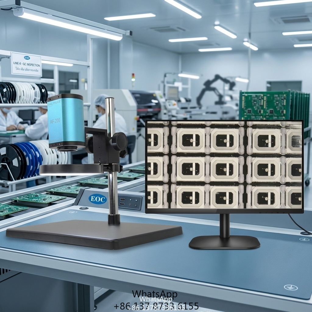 Inspection Microscope Long Working Distance - Microscopio digital industrial EOC 4K 2K