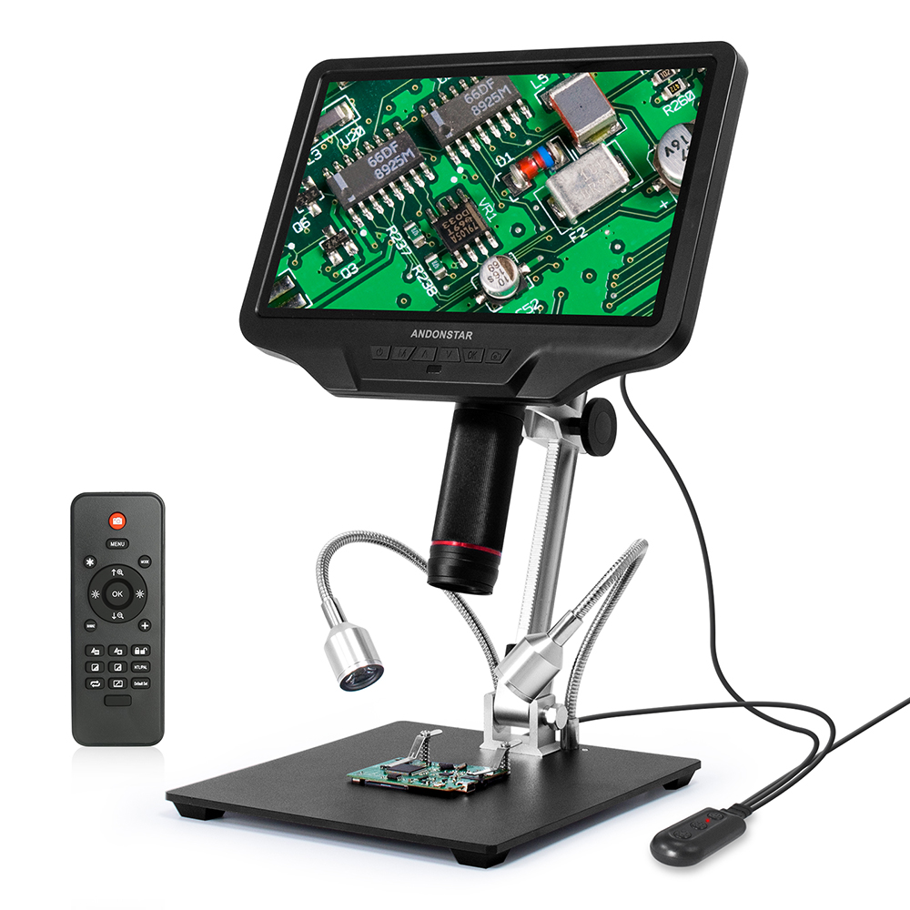 Metallurgical Microscope Inverted - Andonstar AD409 HDMI microscopio Digital pantalla