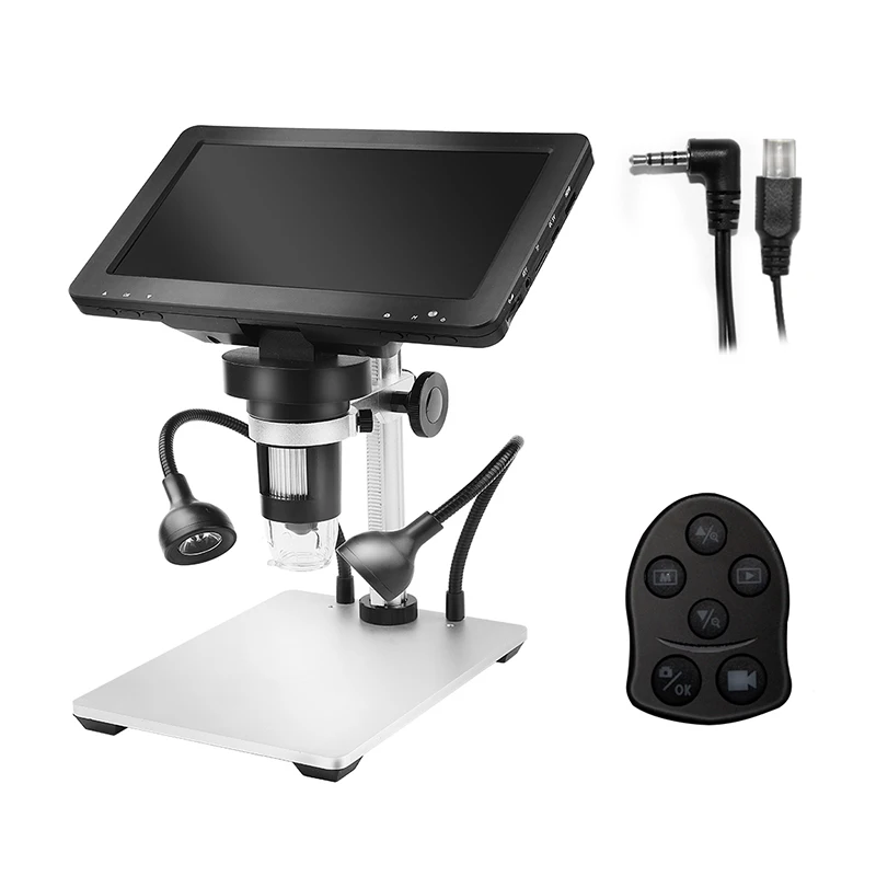 Digital Microscope With Screen 7 Inch - Microscopio de 1200X con Pantalla de