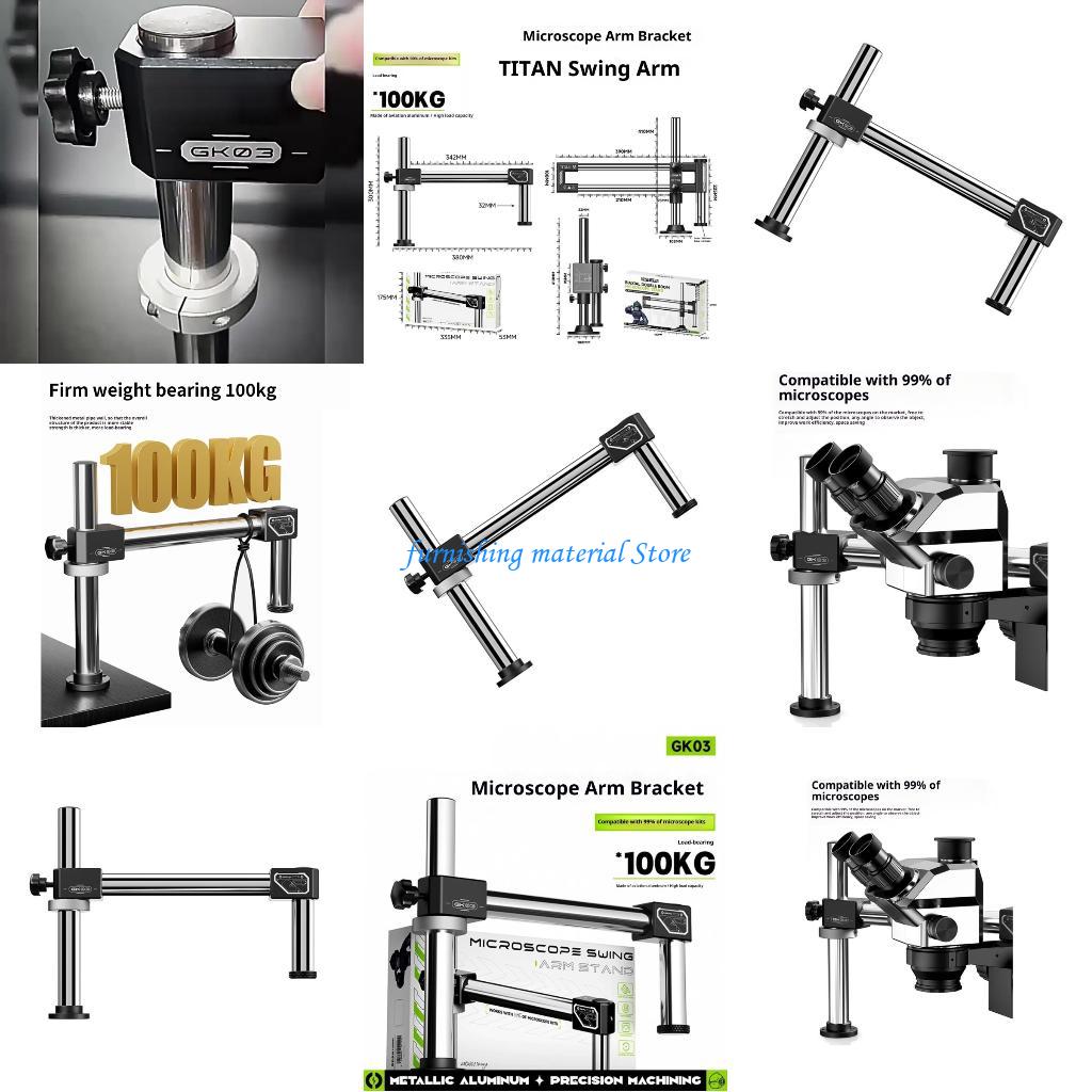 Microscope Boom Stand Articulating - Bancos trabajo industriales con brazo articulado