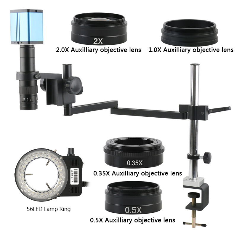 Measuring Microscope Video 1080P - 180X Zoom 1080P tipo C LAB
