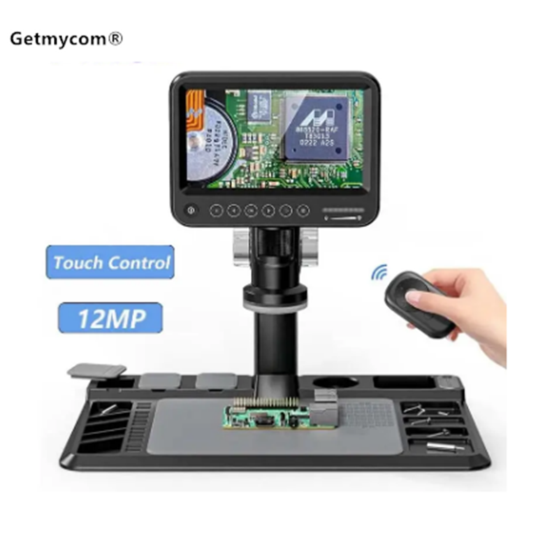 Microscopio Digital 1600X, mic - Digital Microscope With Screen 7 Inch reseña y precio