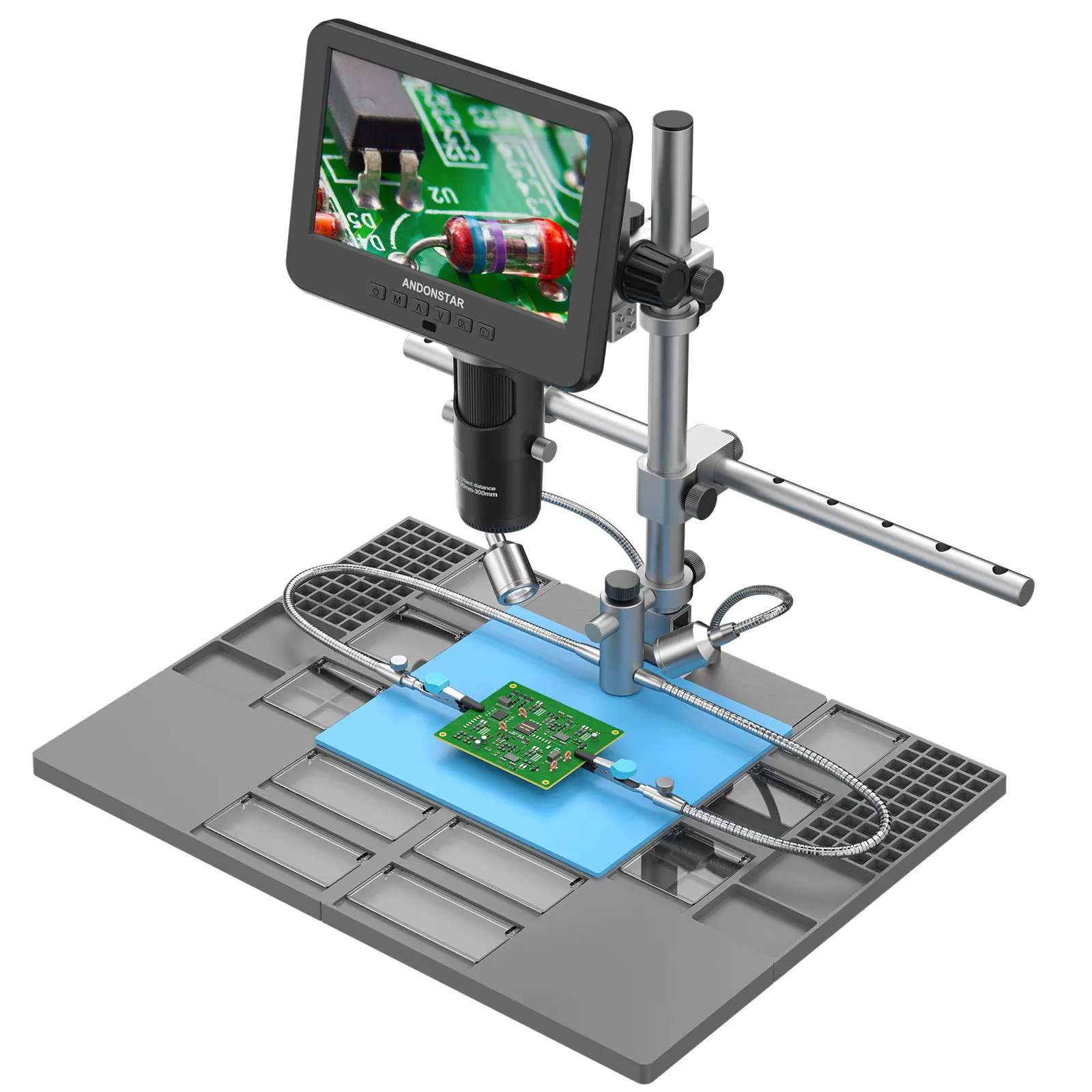 Andonstar AD246SM-Plus Microsc - Digital Microscope With Screen 7 Inch reseña y precio