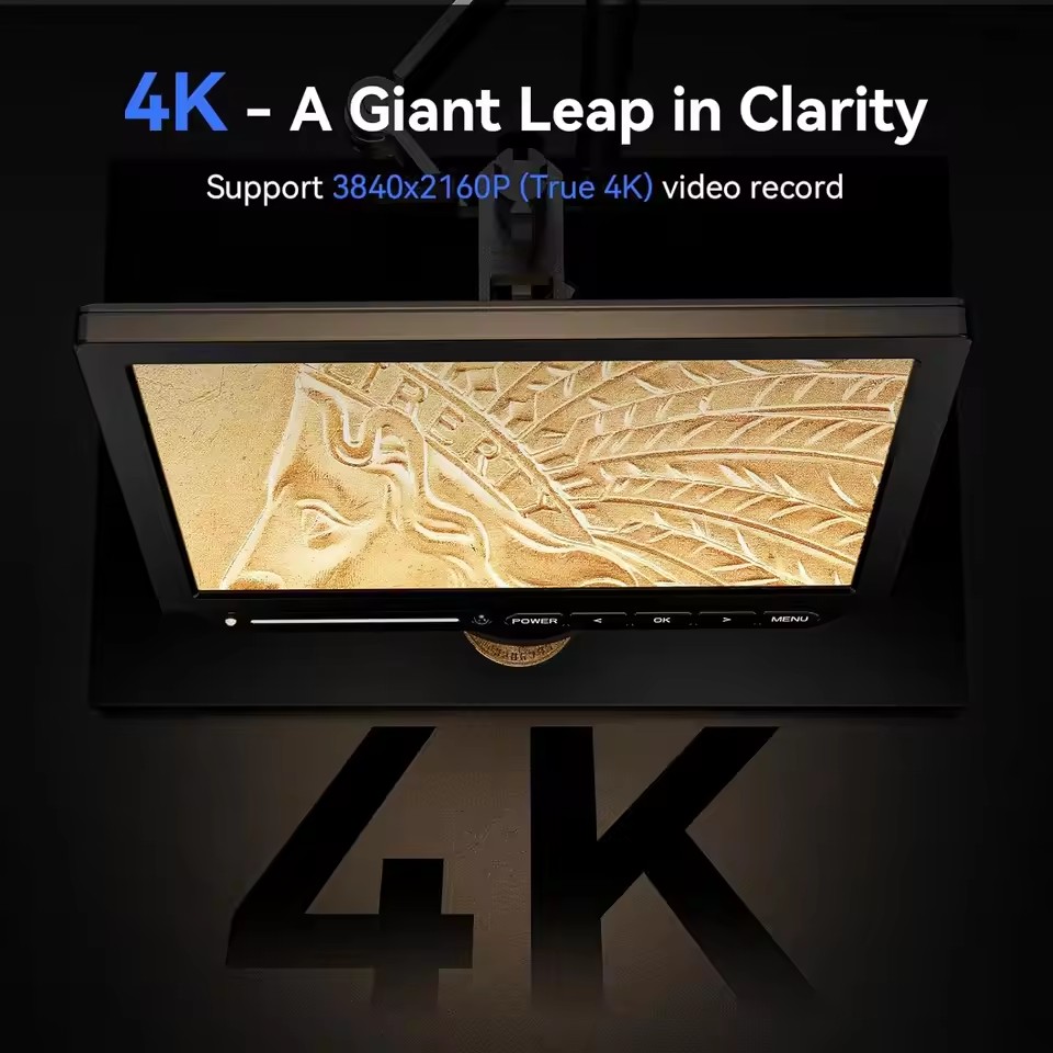 Microscopio Digital 4K para so - Digital Microscope 4K Hdmi 2000X reseña y precio