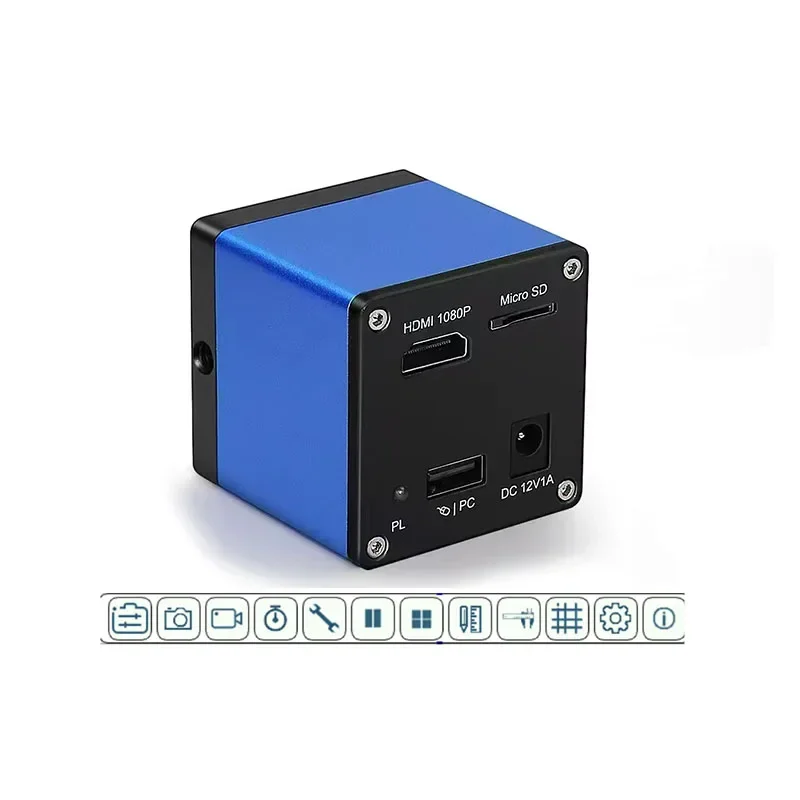 Microscopio Trinocular Monocul - Measuring Microscope Video 1080P reseña y precio