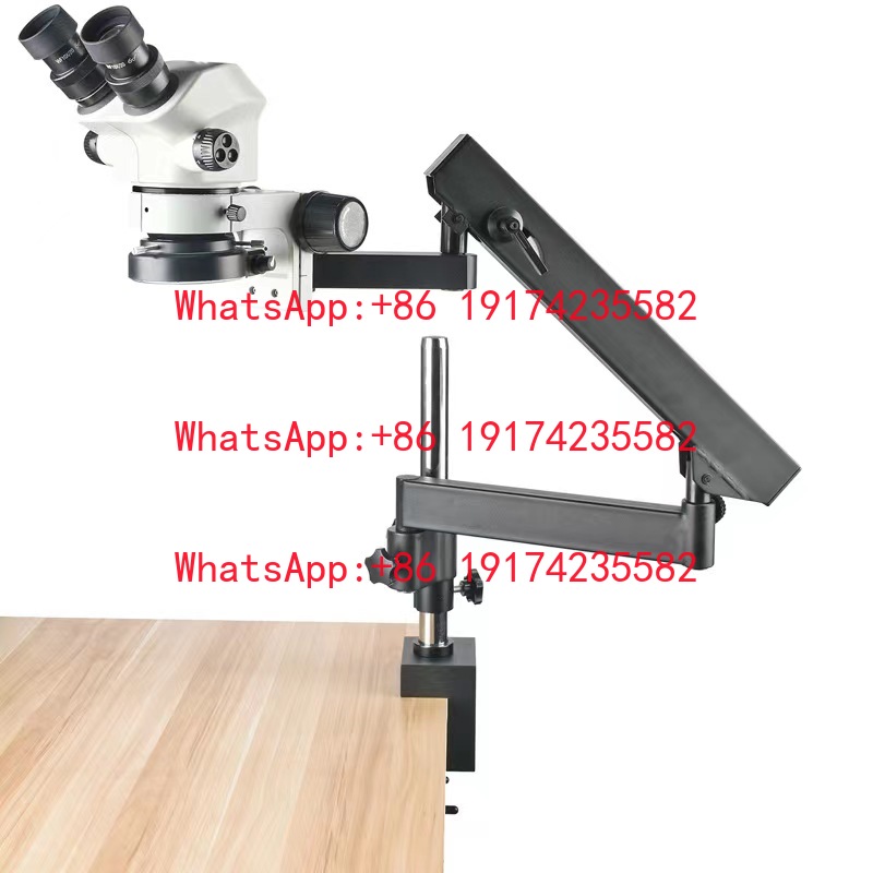 Microscopio estereoscópico bin - Microscope Boom Stand Articulating reseña y precio