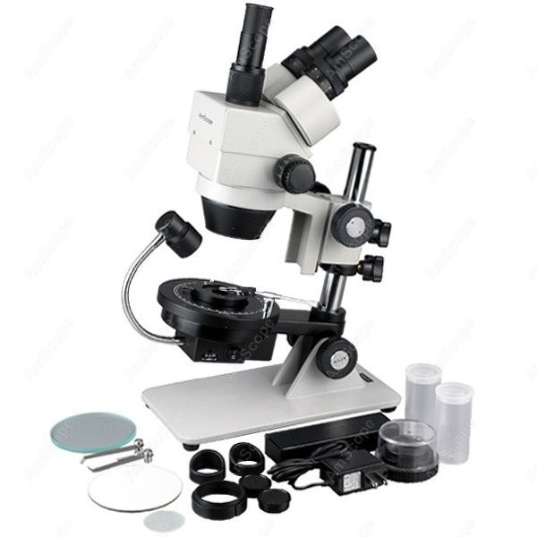 Microscopio Estéreo Trinocular - Gem Microscope Jeweler reseña y precio