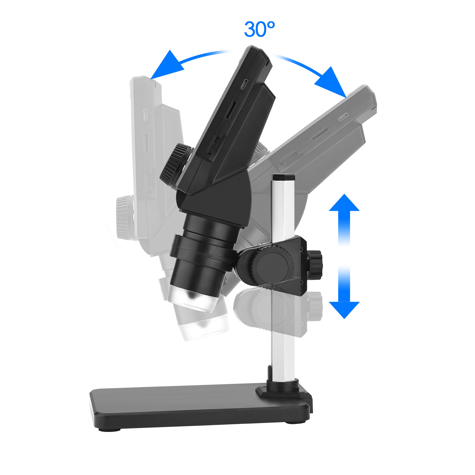 Microscopio Digital USB de 4,3 - Usb Microscope 1000X Digital reseña y precio