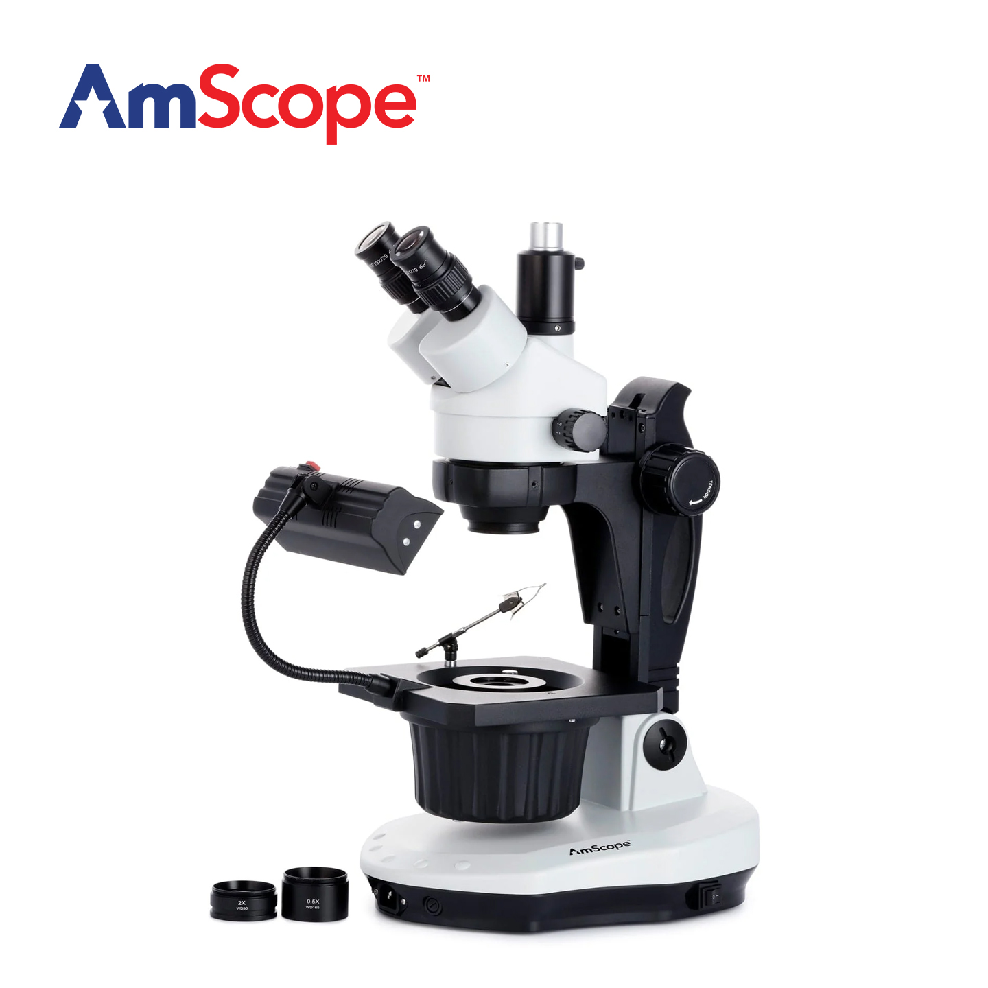 Microscopio Estéreo Trinocular - Gem Microscope Jeweler reseña y precio