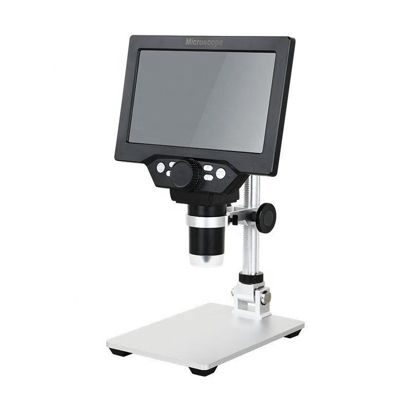 Microscopio digital de 7 pulga - Digital Microscope With Screen 7 Inch reseña y precio