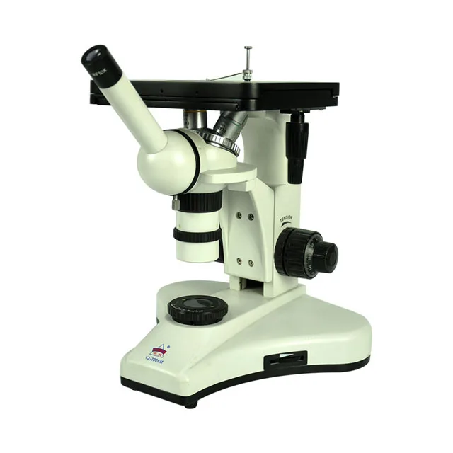 Microscopio Metalúrgico Binocu - Metallurgical Microscope Inverted reseña y precio