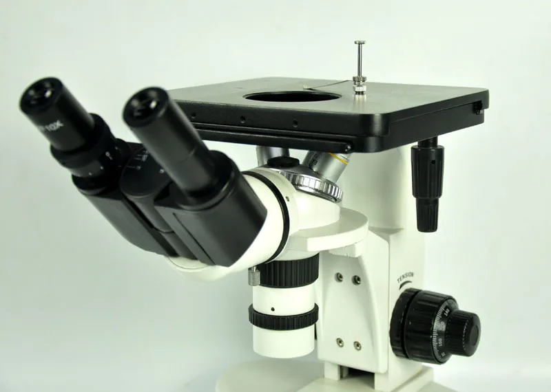 Microscopio Metalúrgico Binocu - Metallurgical Microscope Inverted reseña y precio