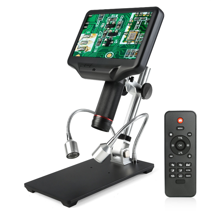 Microscopio digital 3D de pant - Digital Microscope With Screen 7 Inch reseña y precio