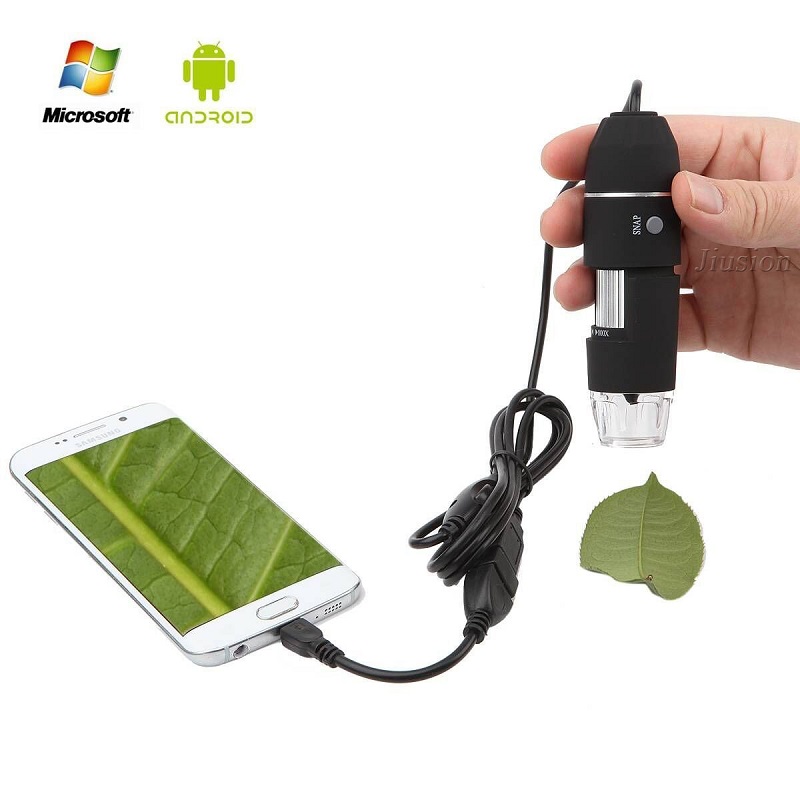 Microscopio portátil con USB,  - Usb Microscope 1000X Digital reseña y precio