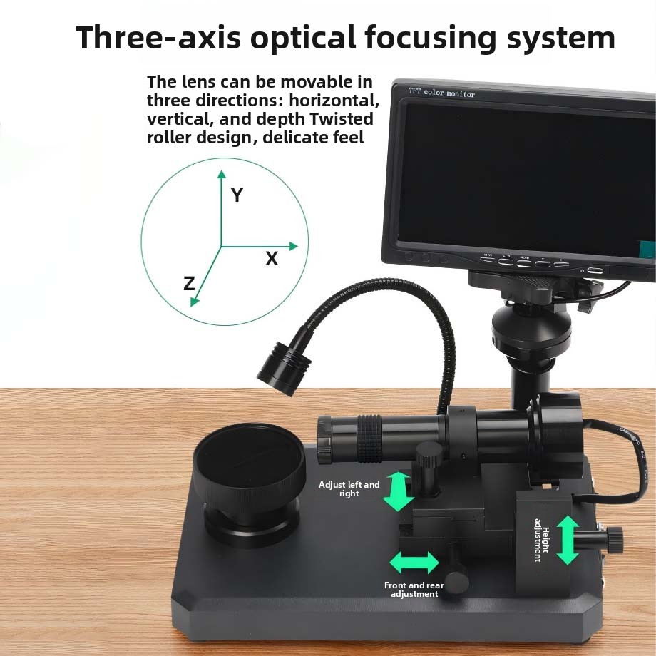 Microscopio de joyería de aves - Digital Microscope With Screen 7 Inch reseña y precio