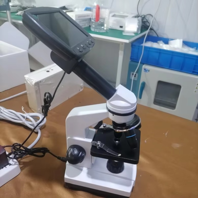 Microscopio Biológico Digital  - Digital Microscope With Screen 7 Inch reseña y precio