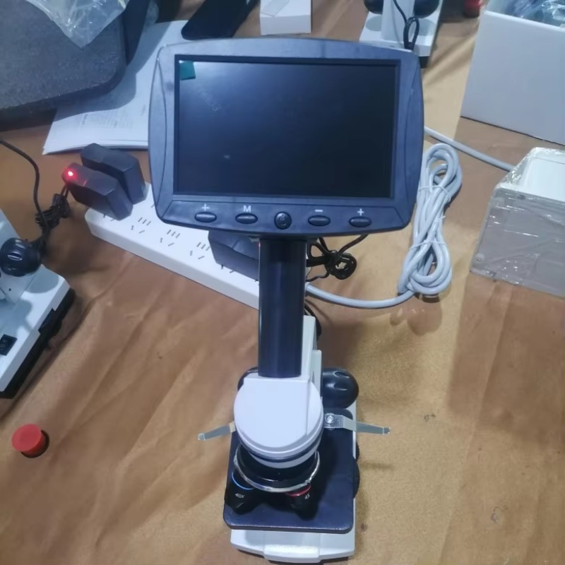 Microscopio Biológico Digital  - Digital Microscope With Screen 7 Inch reseña y precio