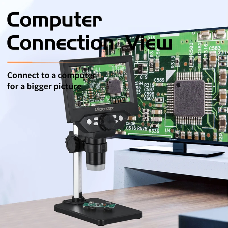 Microscopio Digital LCD Estére - Usb Microscope 1000X Digital reseña y precio