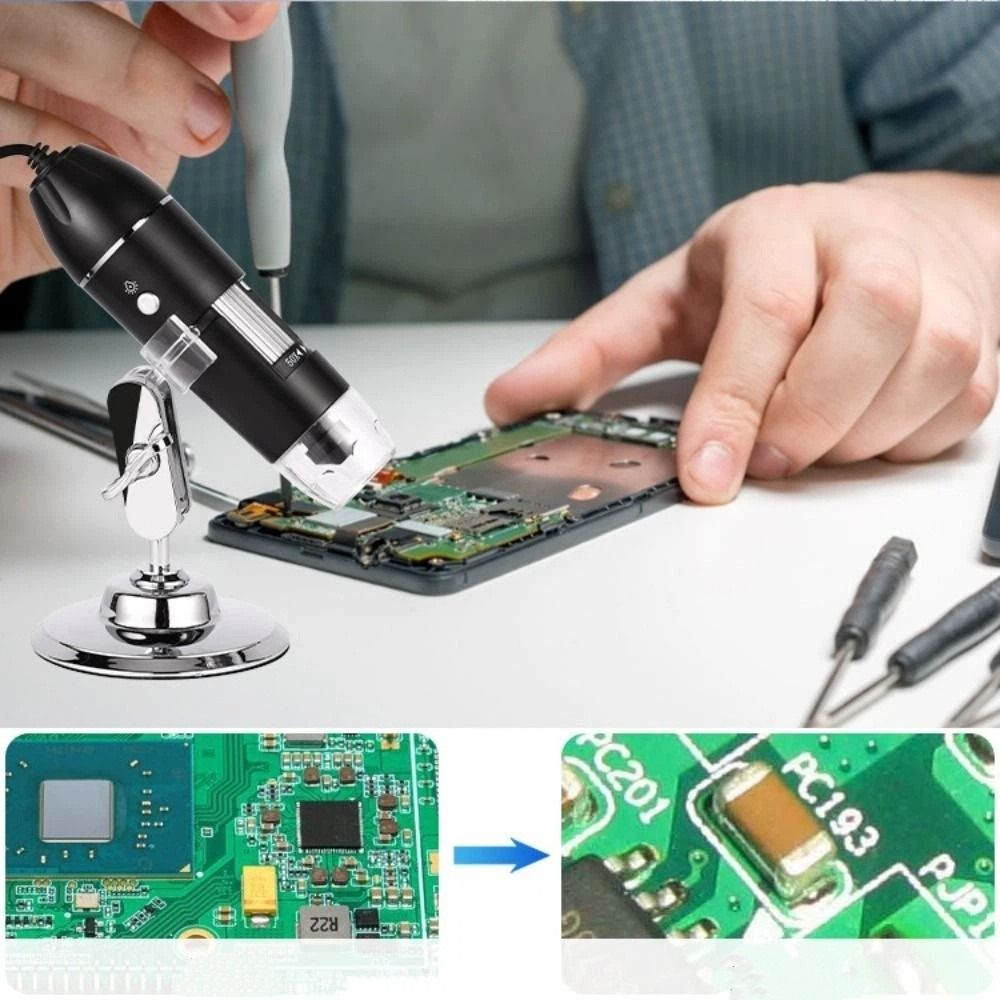 Microscopio digital USB 3 en 1 - Usb Microscope 1000X Digital reseña y precio