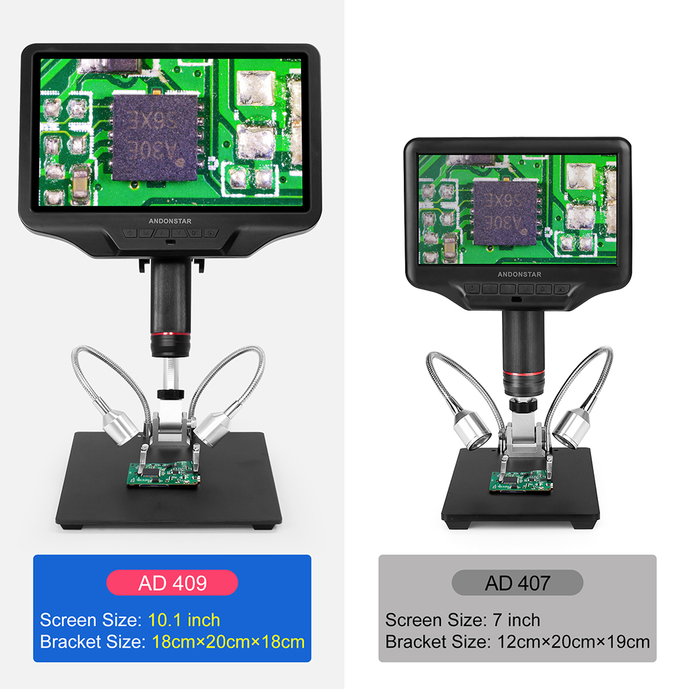 Andonstar AD409 HDMI microscop - Metallurgical Microscope Inverted reseña y precio