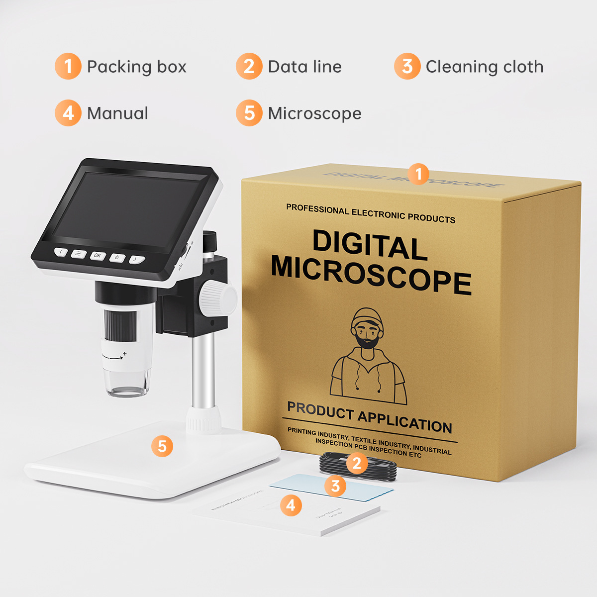 Microscopio Digital electrónic - Usb Microscope 1000X Digital reseña y precio