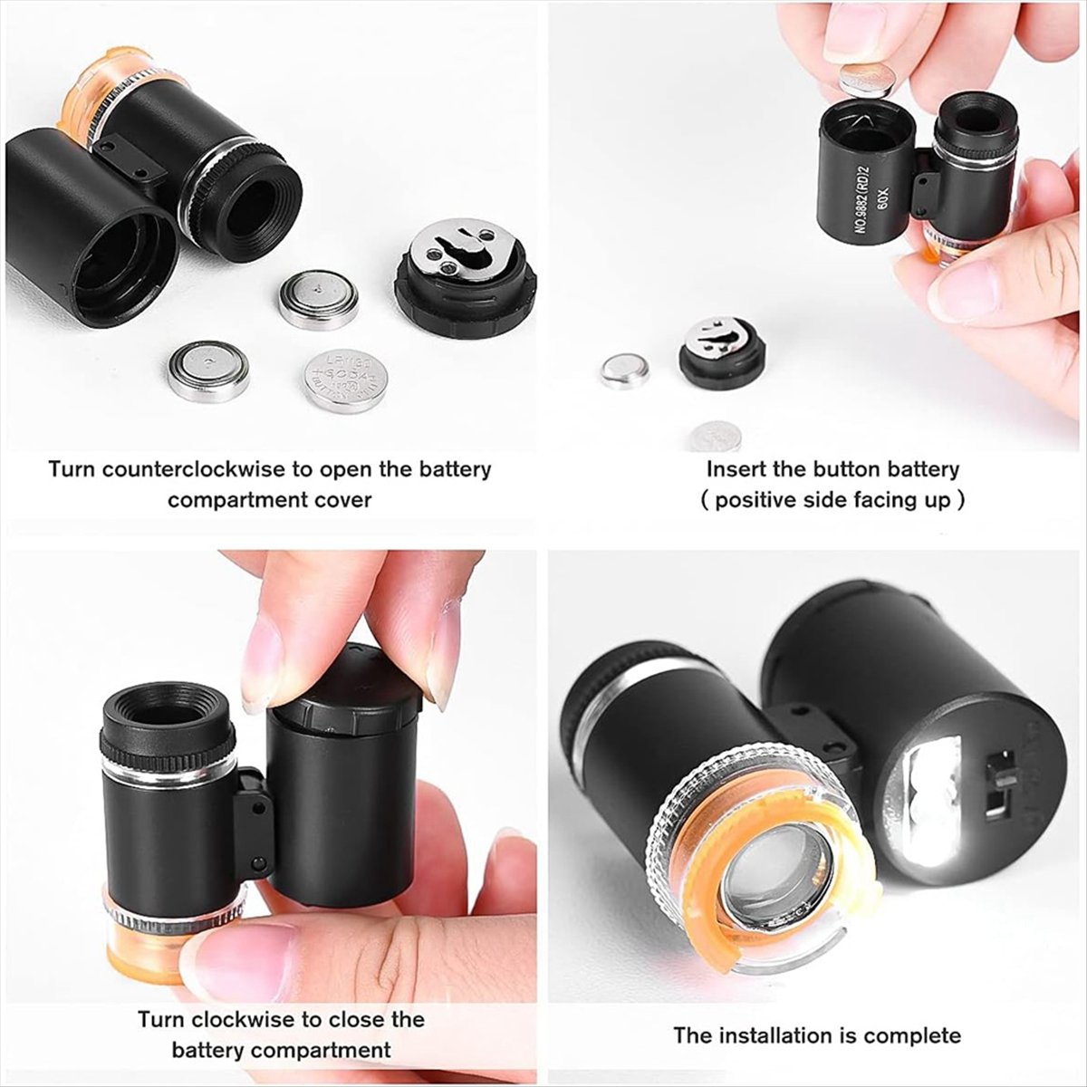 Microscopio de Bolsillo Compat - Gem Microscope Jeweler reseña y precio