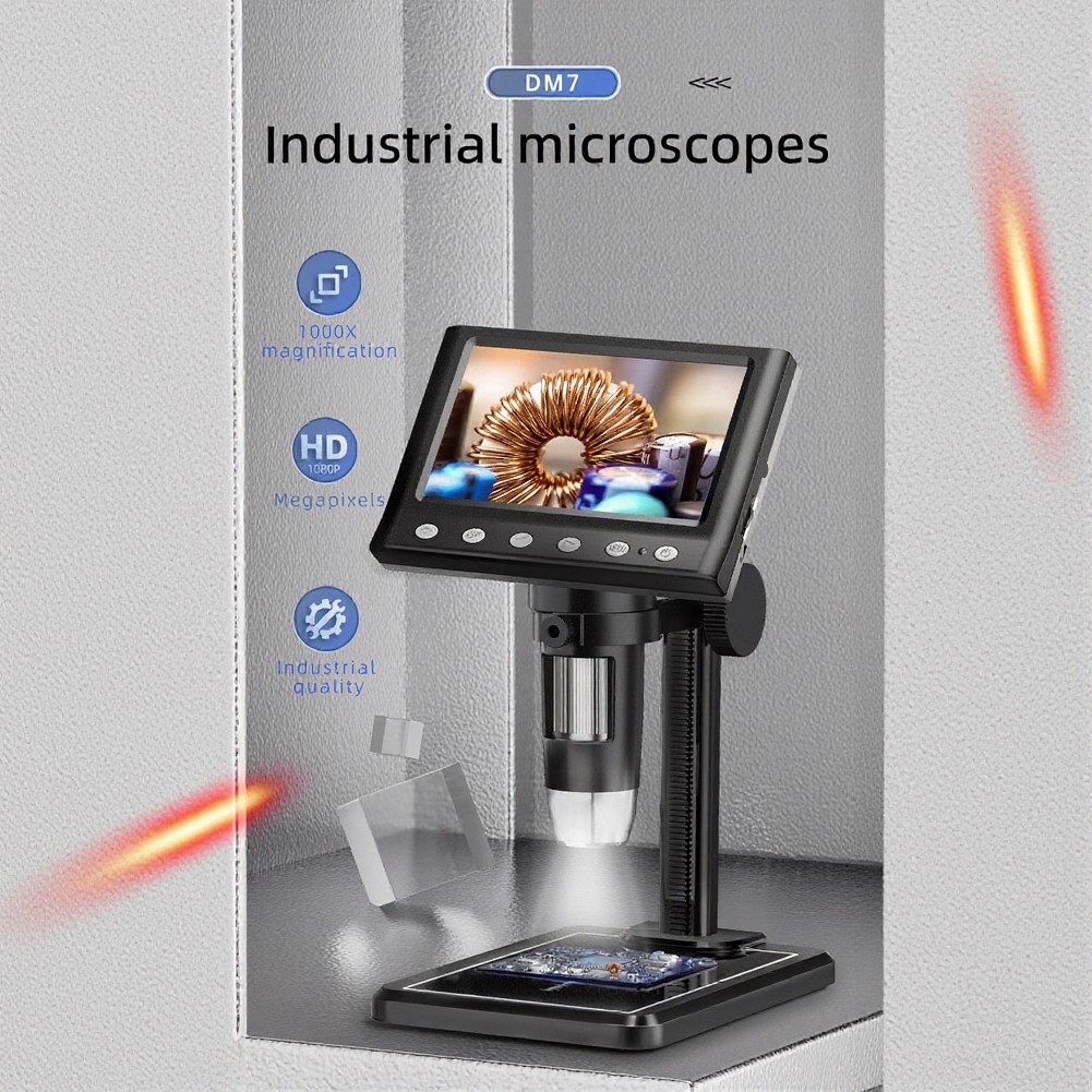 Microscopio digital de 4,3 pul - Usb Microscope 1000X Digital reseña y precio