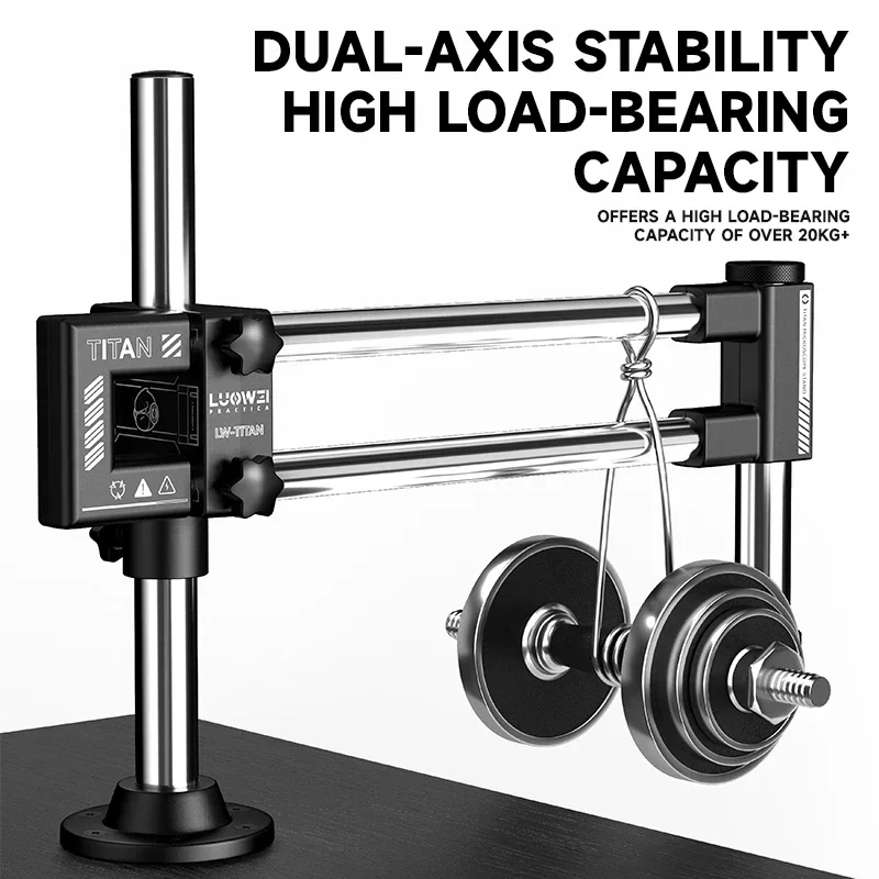 Soporte de Microscopio Biaxial - Microscope Boom Stand Articulating reseña y precio