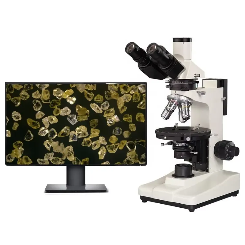 para el microscopio petrográfi - Polarizing Microscope Binocular reseña y precio